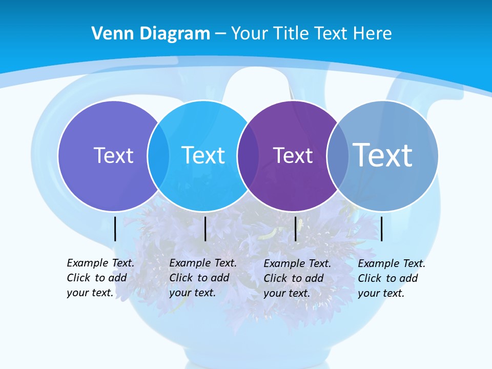 Head Stidio Flowers PowerPoint Template