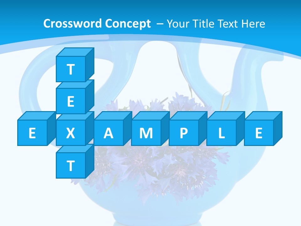 Head Stidio Flowers PowerPoint Template