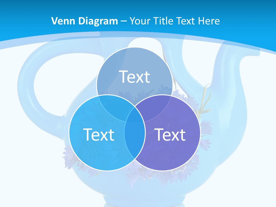 Head Stidio Flowers PowerPoint Template