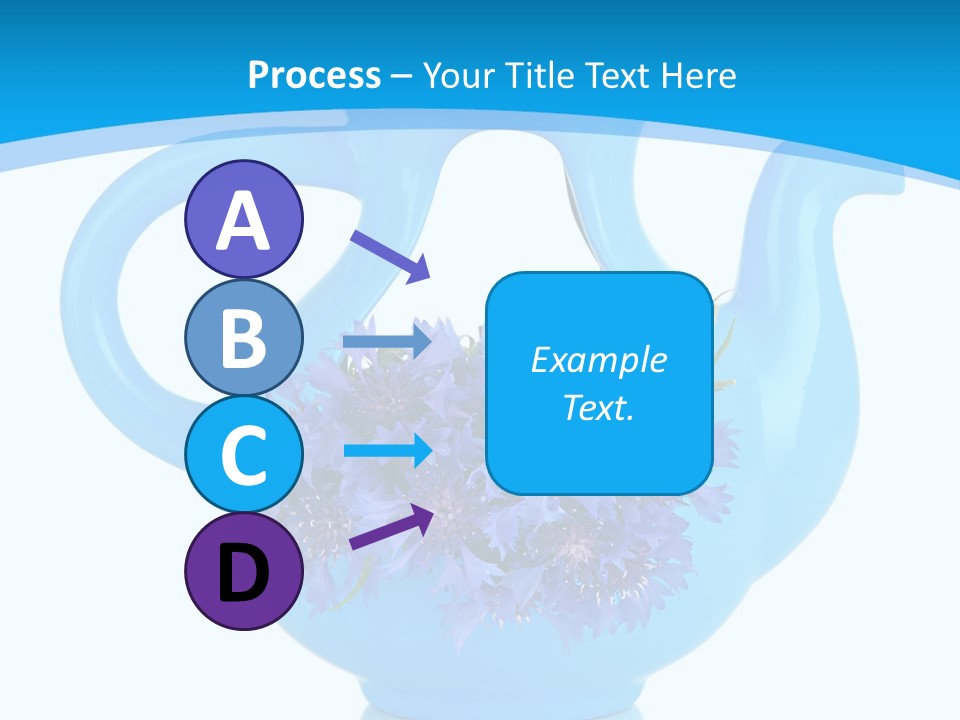 Head Stidio Flowers PowerPoint Template