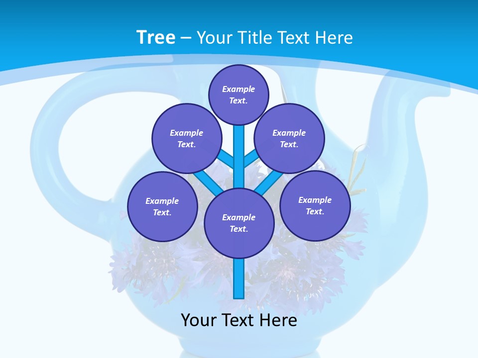 Head Stidio Flowers PowerPoint Template