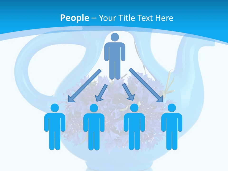 Head Stidio Flowers PowerPoint Template