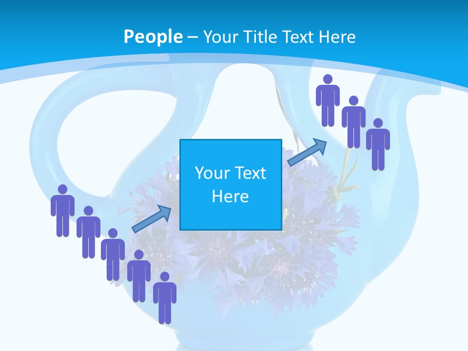 Head Stidio Flowers PowerPoint Template