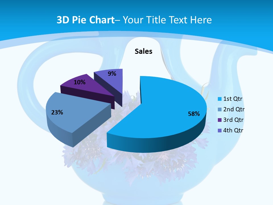 Head Stidio Flowers PowerPoint Template