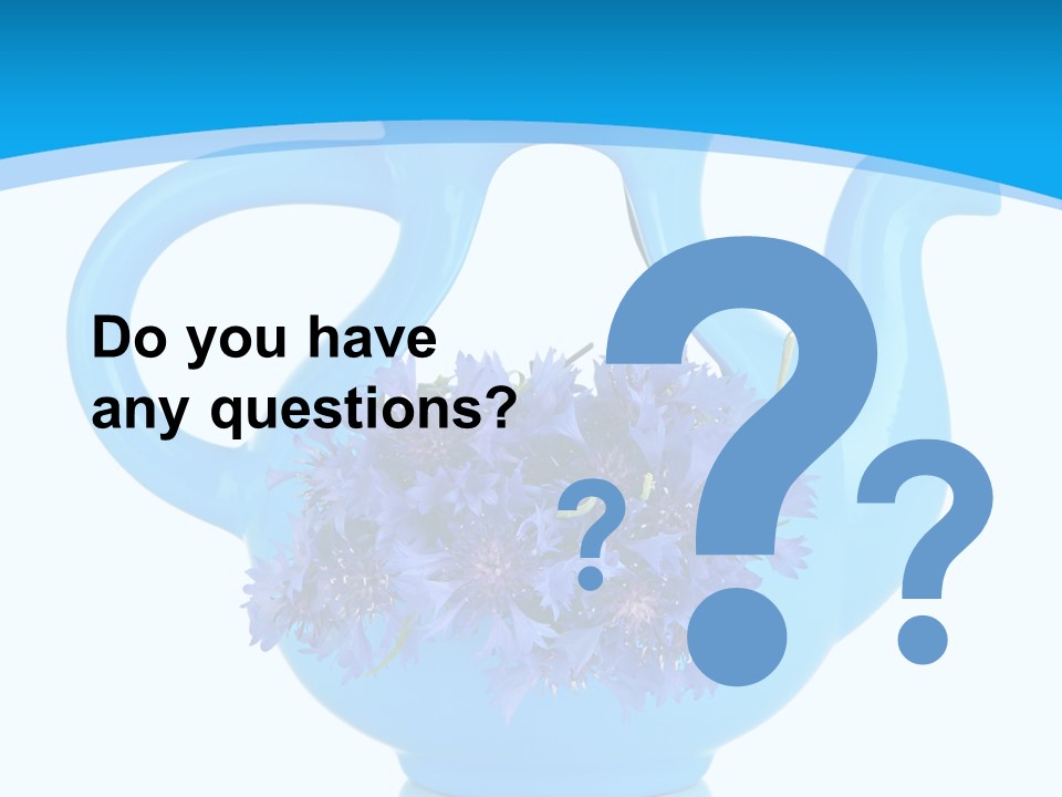 Head Stidio Flowers PowerPoint Template