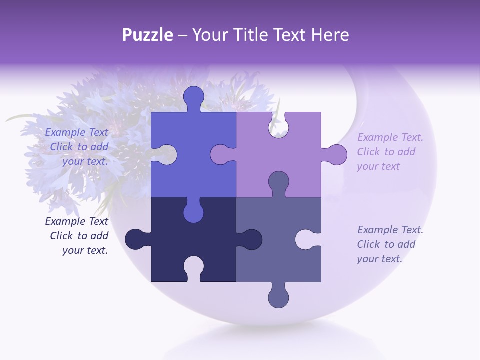 Pretty Isolated Background PowerPoint Template