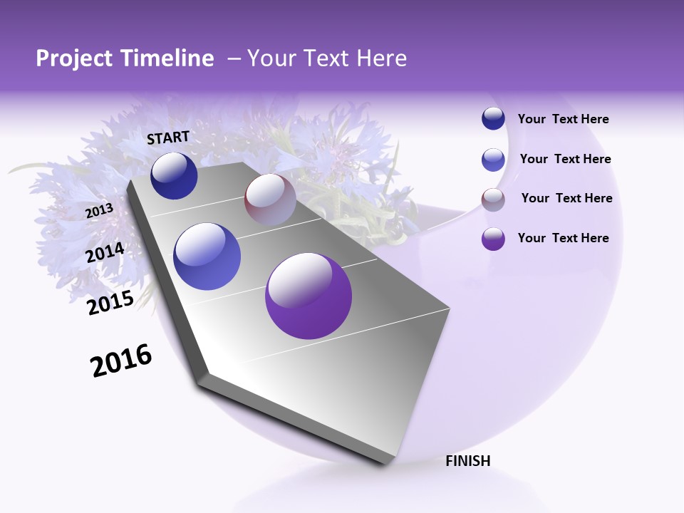 Pretty Isolated Background PowerPoint Template
