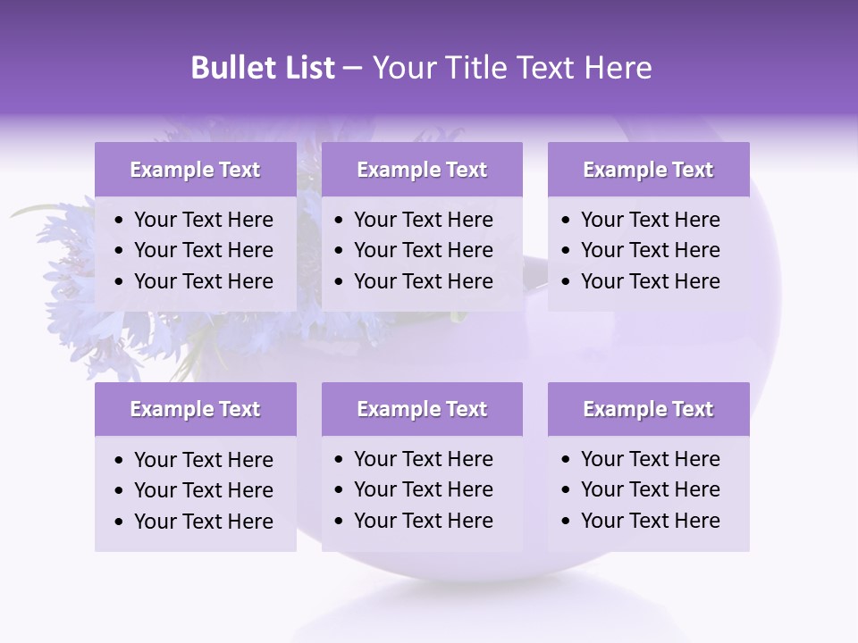 Pretty Isolated Background PowerPoint Template