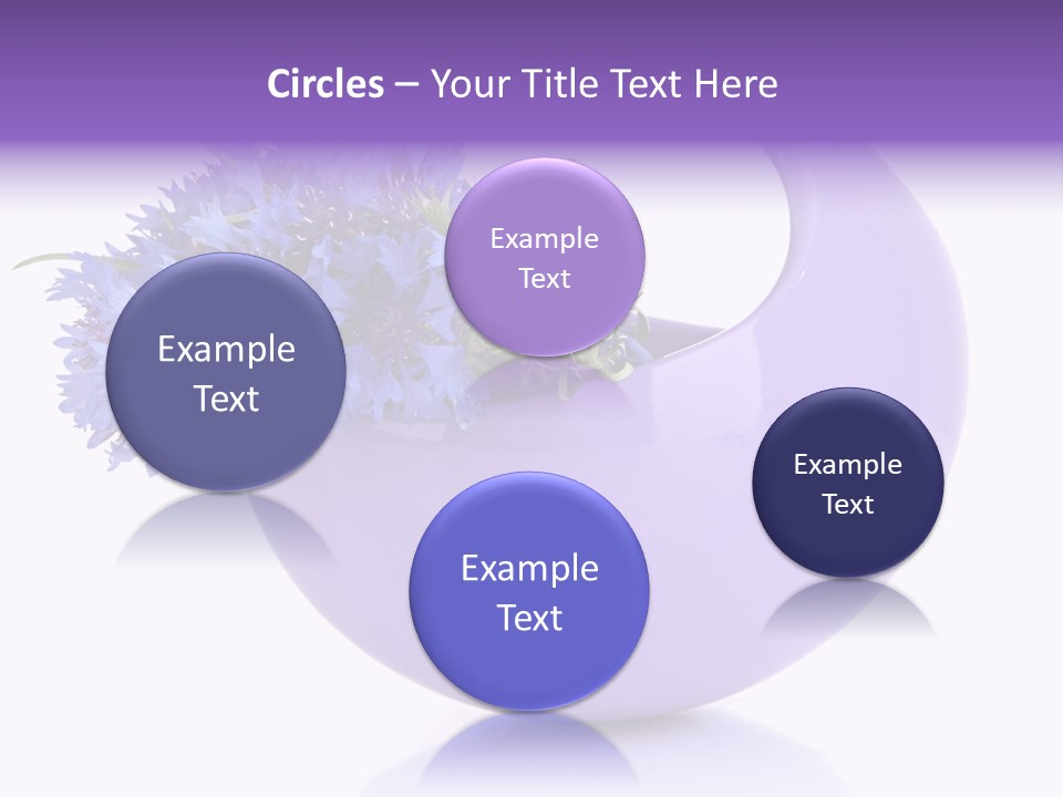 Pretty Isolated Background PowerPoint Template