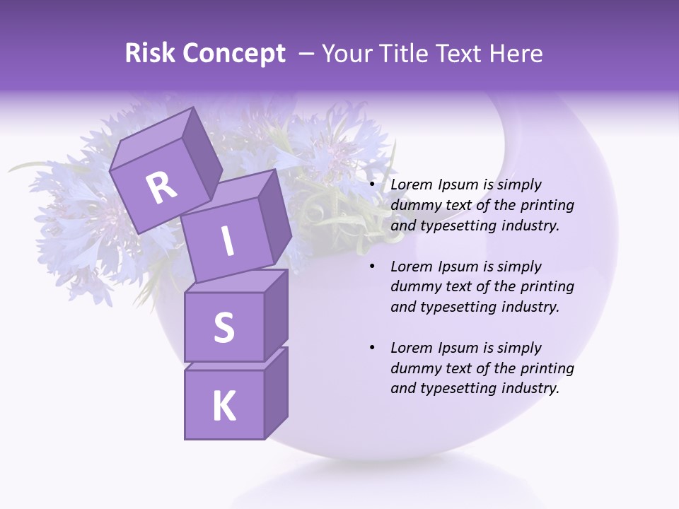 Pretty Isolated Background PowerPoint Template