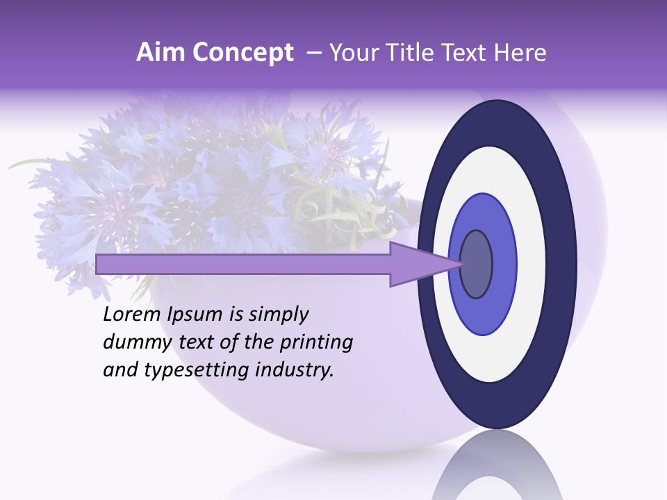 Pretty Isolated Background PowerPoint Template