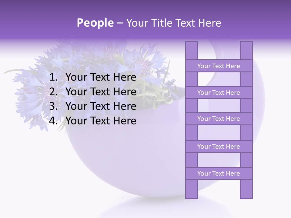 Pretty Isolated Background PowerPoint Template