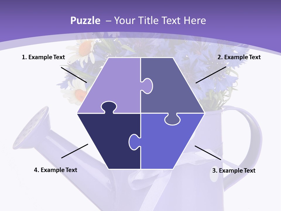 Floral Close Bow PowerPoint Template