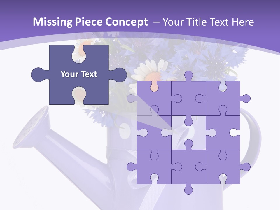 Floral Close Bow PowerPoint Template