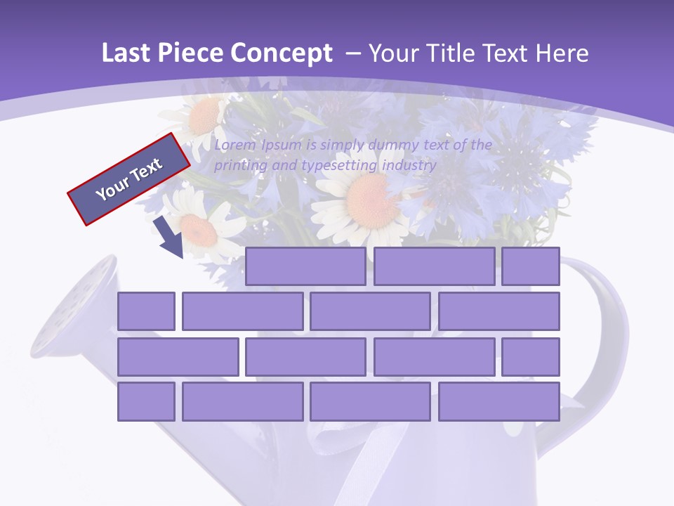 Floral Close Bow PowerPoint Template