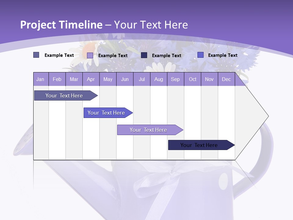 Floral Close Bow PowerPoint Template