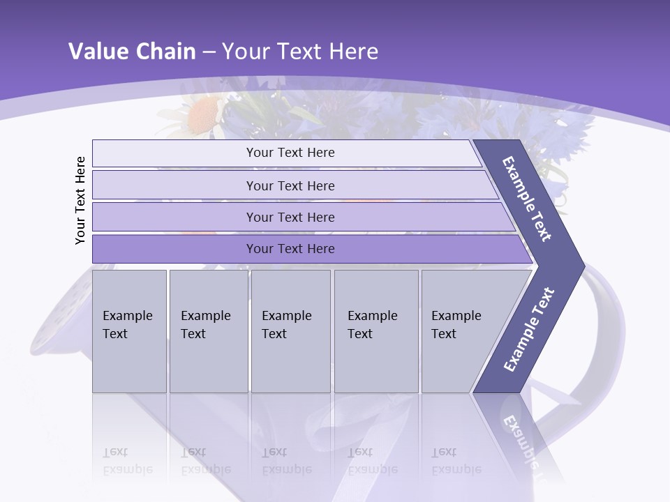 Floral Close Bow PowerPoint Template