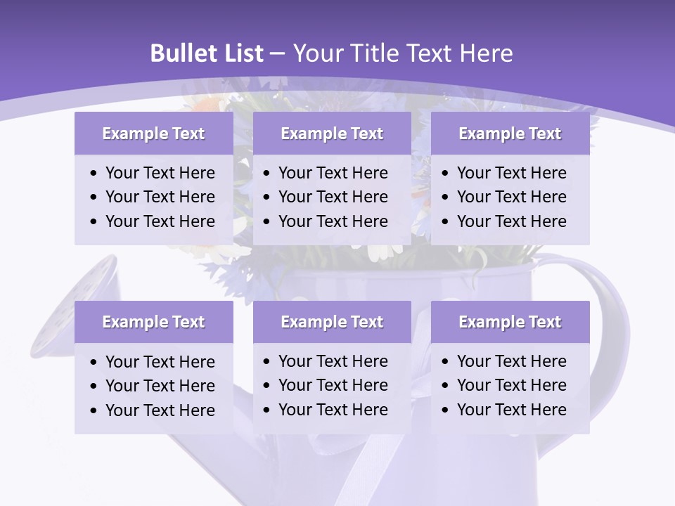 Floral Close Bow PowerPoint Template