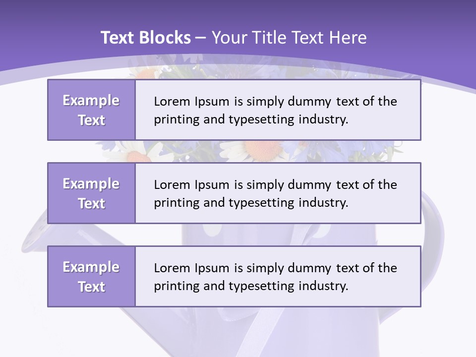 Floral Close Bow PowerPoint Template