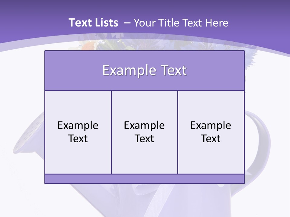 Floral Close Bow PowerPoint Template