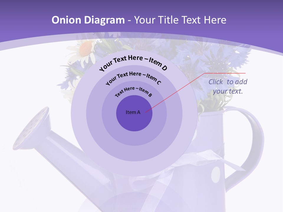 Floral Close Bow PowerPoint Template