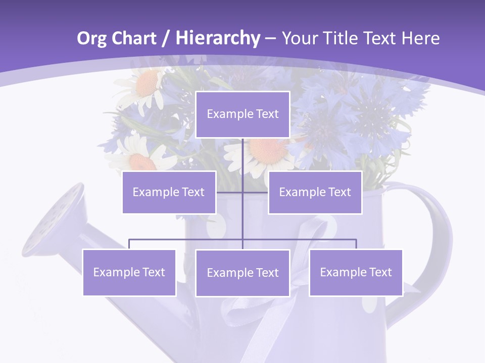 Floral Close Bow PowerPoint Template