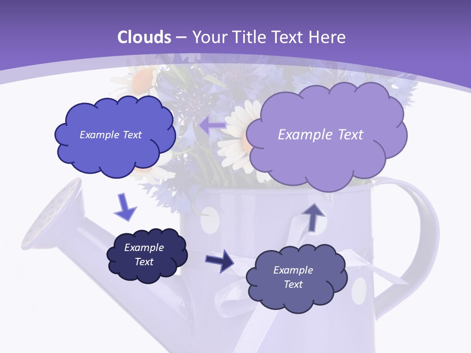 Floral Close Bow PowerPoint Template