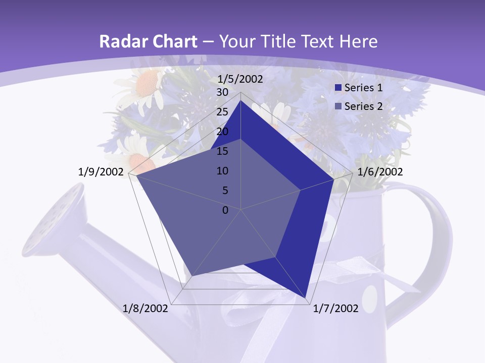 Floral Close Bow PowerPoint Template