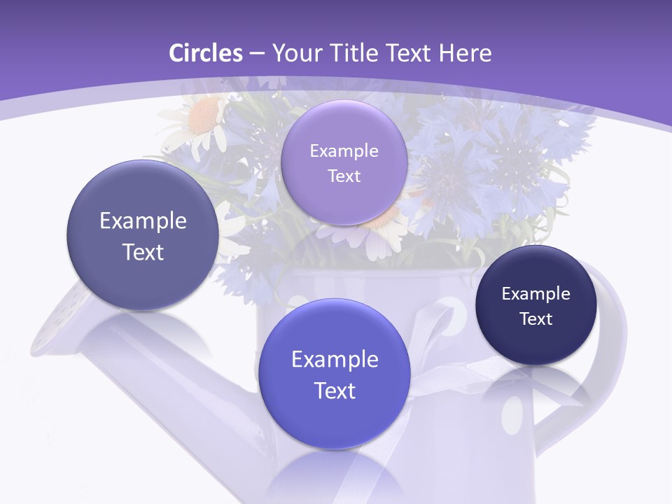 Floral Close Bow PowerPoint Template