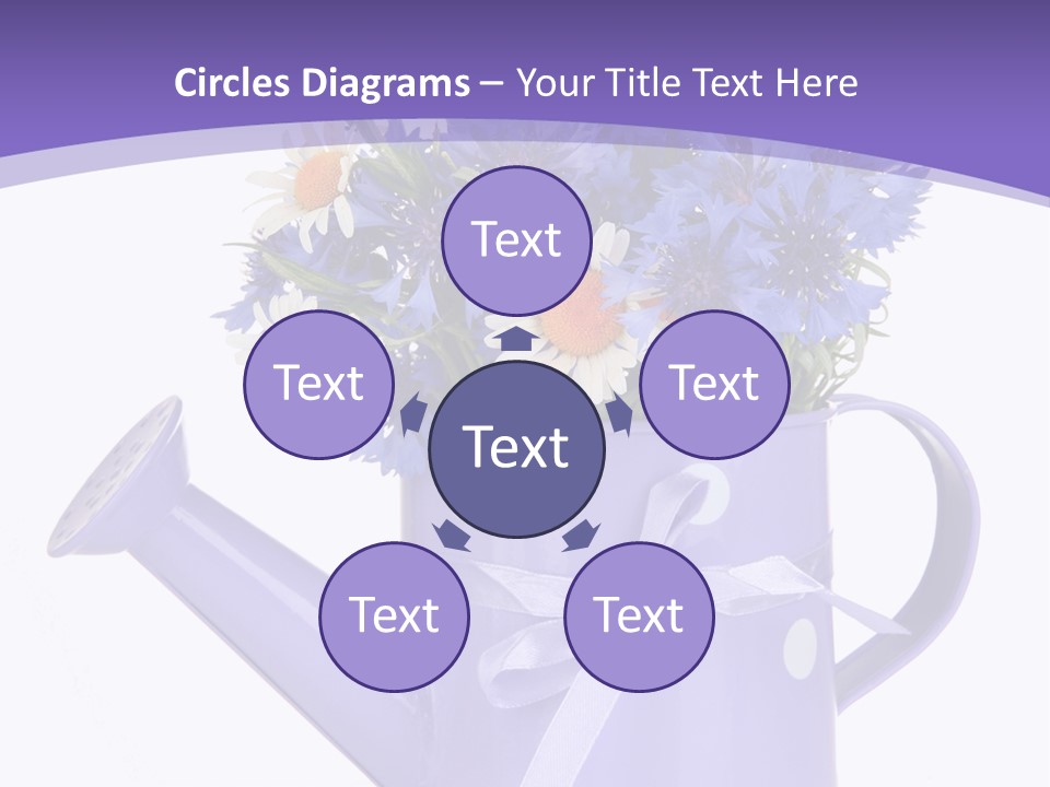 Floral Close Bow PowerPoint Template