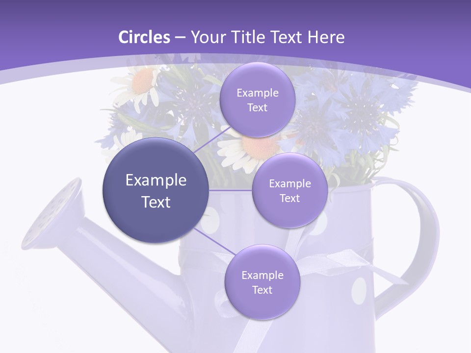 Floral Close Bow PowerPoint Template