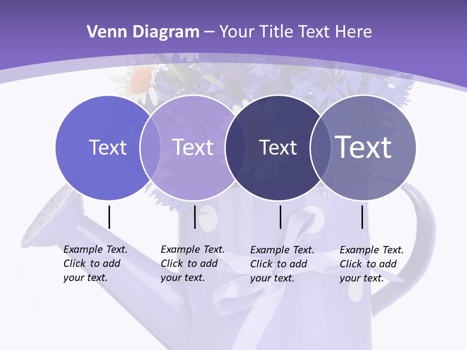 Floral Close Bow PowerPoint Template