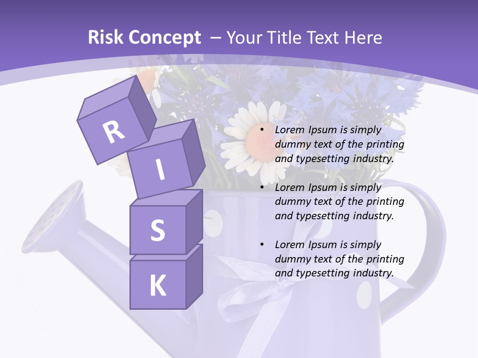 Floral Close Bow PowerPoint Template