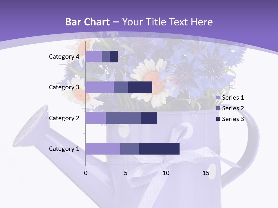 Floral Close Bow PowerPoint Template