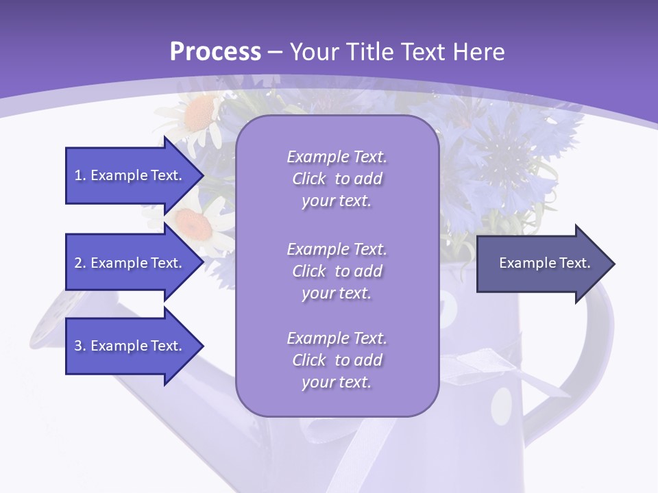 Floral Close Bow PowerPoint Template