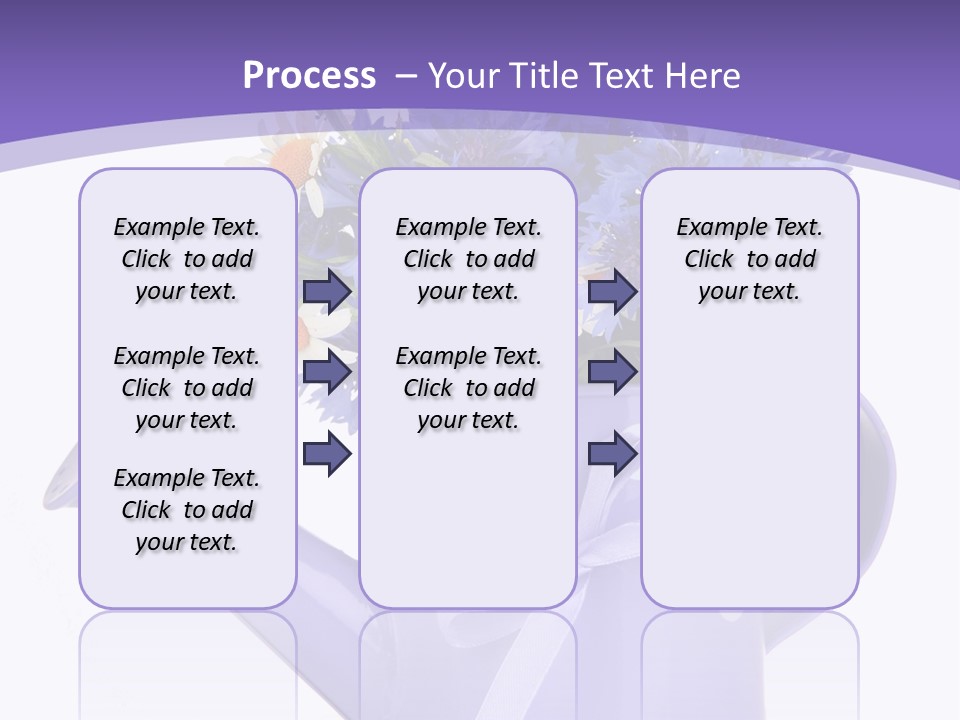 Floral Close Bow PowerPoint Template