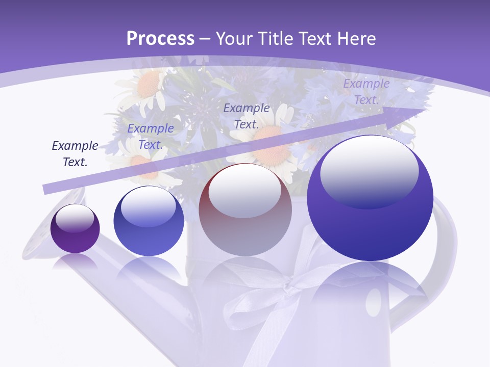 Floral Close Bow PowerPoint Template