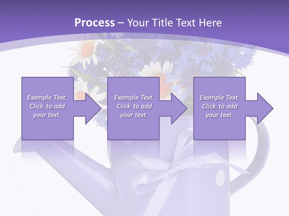 Floral Close Bow PowerPoint Template