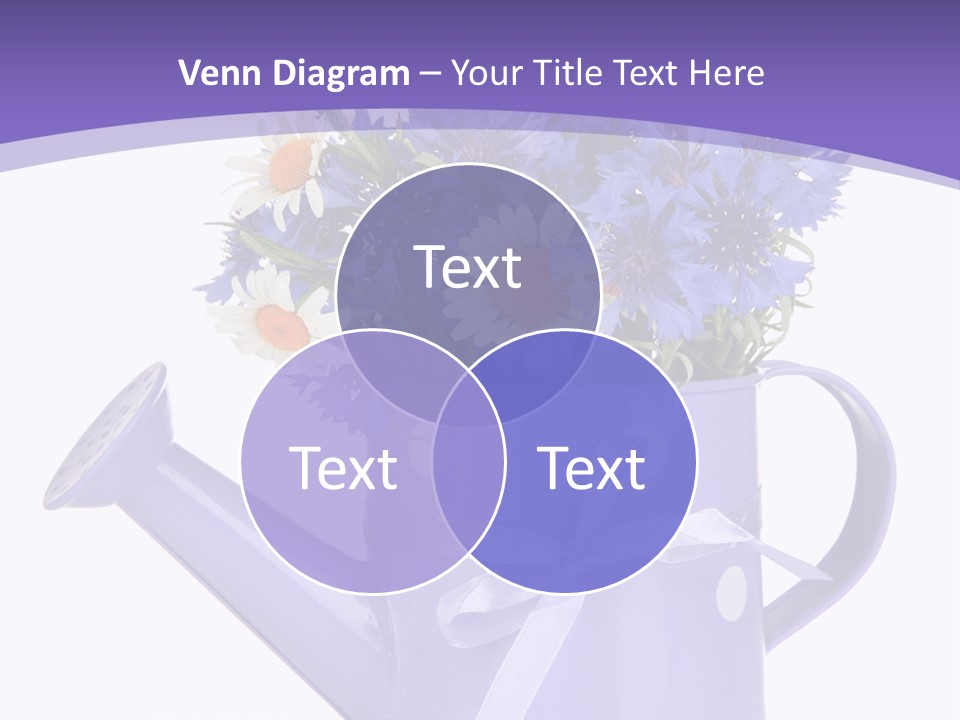 Floral Close Bow PowerPoint Template