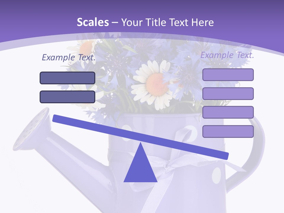 Floral Close Bow PowerPoint Template