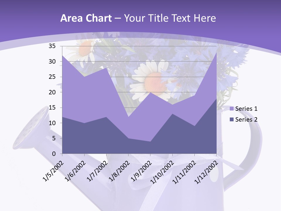 Floral Close Bow PowerPoint Template