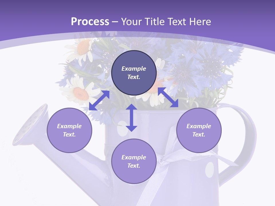 Floral Close Bow PowerPoint Template