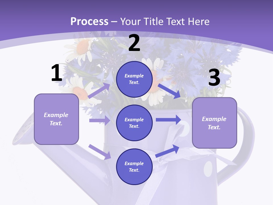 Floral Close Bow PowerPoint Template