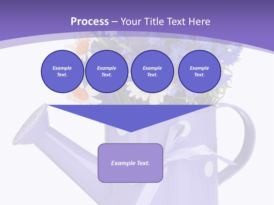 Floral Close Bow PowerPoint Template