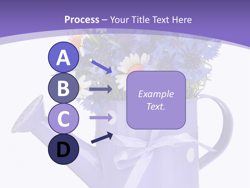 Floral Close Bow PowerPoint Template