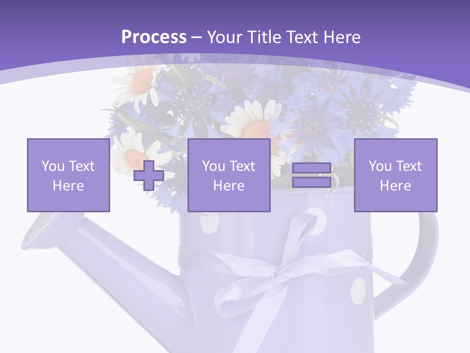 Floral Close Bow PowerPoint Template