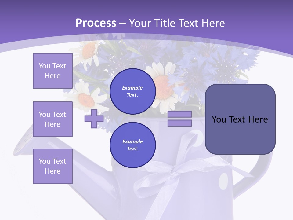 Floral Close Bow PowerPoint Template