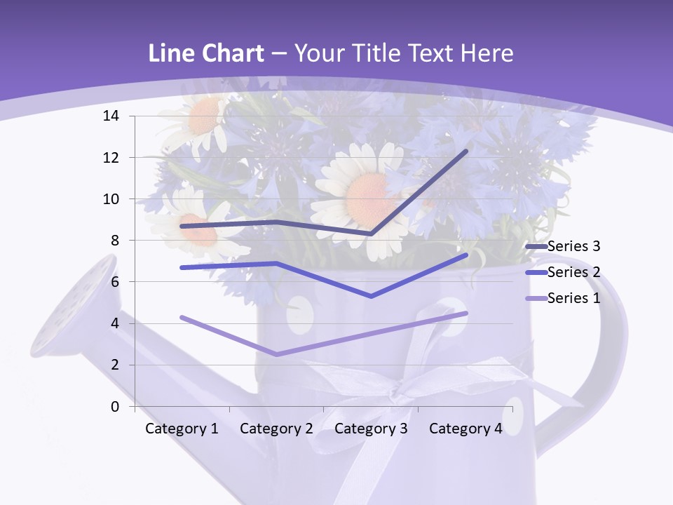 Floral Close Bow PowerPoint Template