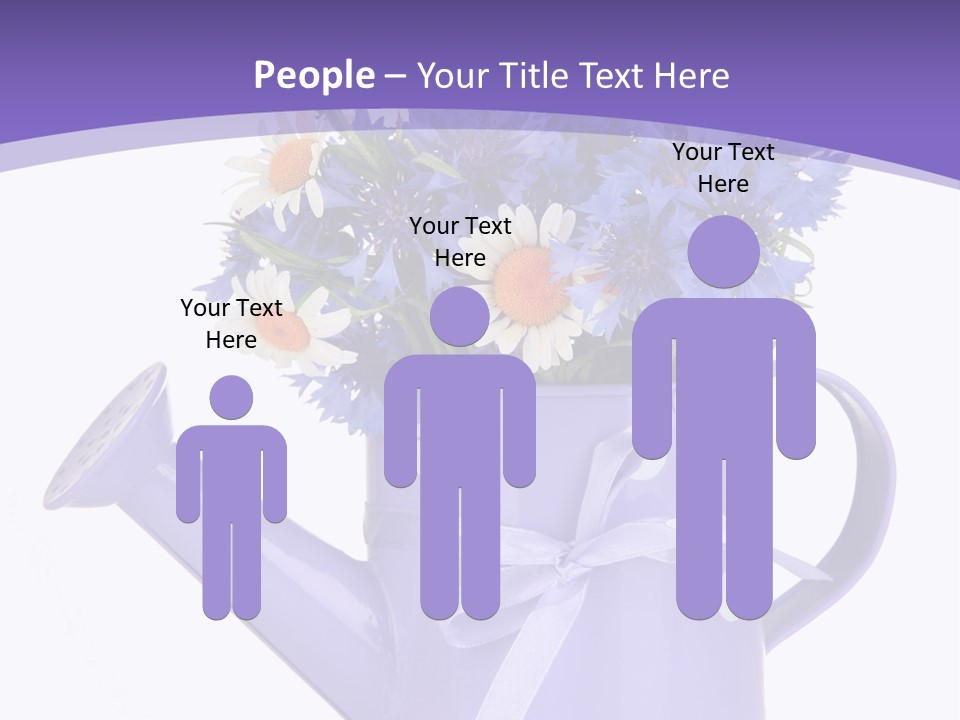 Floral Close Bow PowerPoint Template