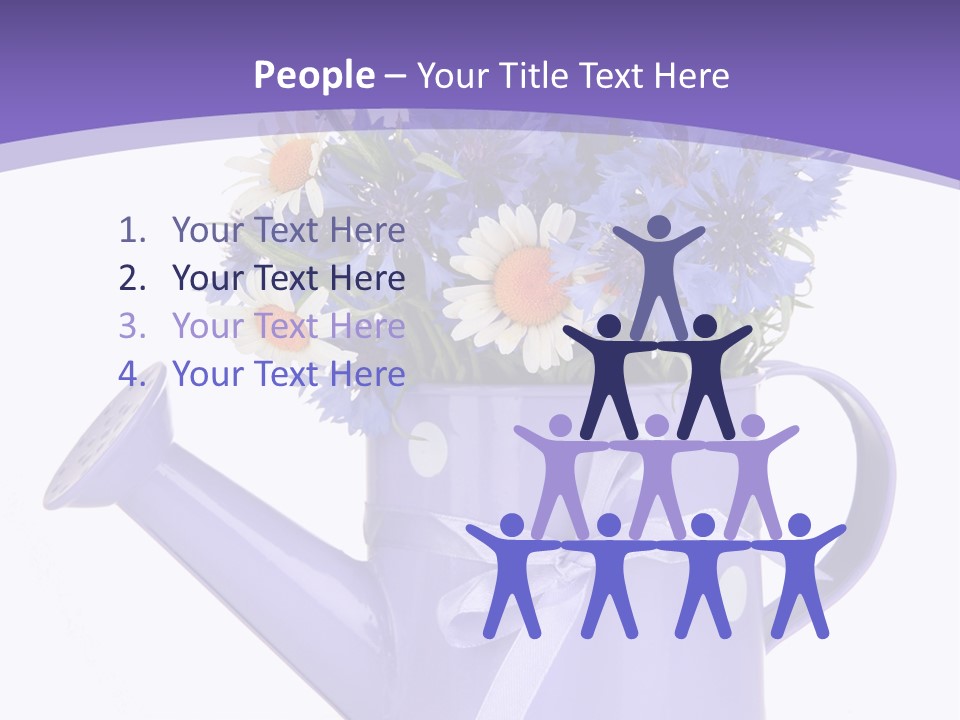 Floral Close Bow PowerPoint Template